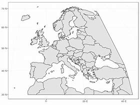 Image result for Europe Map Zoomed In