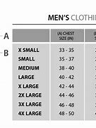 Image result for UK Shirt Size Chart