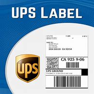 Image result for UPS Shipping Label Template