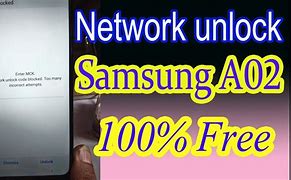 Image result for Network Unlock Samsung a02s