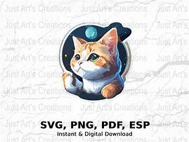 Image result for Space Cat SVG
