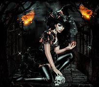 Image result for Gothic Halloween Witch Wallpaper