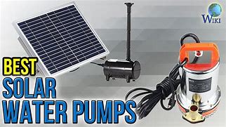 Image result for Solar Powered Sump Pump with Battery Backup