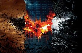 Image result for Burning Bat Symbol