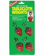 Image result for Tablecloth Weights for Outdoor Dining