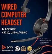 Image result for Plantronics Blackwire C5210 RJ9 Adapter