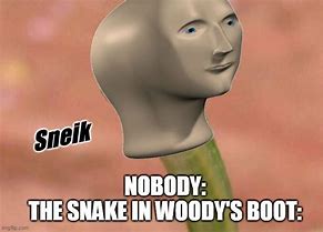 Image result for Skeptical Snake Meme