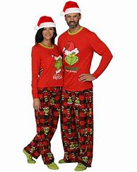 Image result for Couples Grinch Pajamas