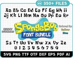 Image result for Spongebob Advance Font