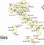 Image result for Cities in Italy Map