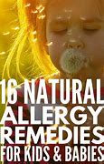 Image result for Natural Allergy Remedies