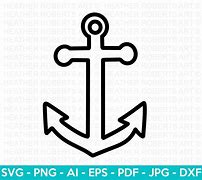 Image result for Anchor Simple Outline JPEG