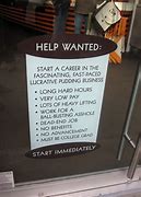 Image result for Funny Job Signs