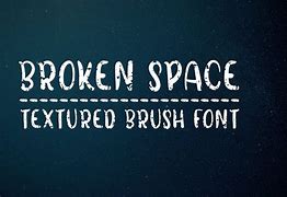 Image result for Free Broken Letter Font