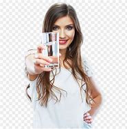 Image result for Lady Holding Water Glass