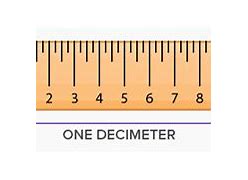 Image result for How Long Is a Decimeter