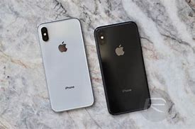 Image result for iPhone X Silver vs White