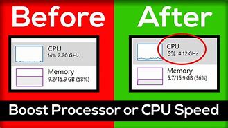 Image result for How to Increase Processor Speed