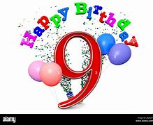Image result for Birthday Number 9