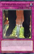 Image result for Number 15 Burger King Foot Lettuce Meme