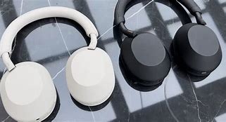 Image result for White Vc Black Headphones