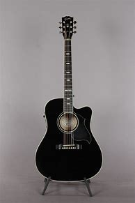 Image result for Black Gibson Acoustic Guitar