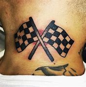 Image result for Checkered Flag Tattoo