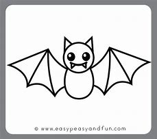 Image result for Bat Drawing Base