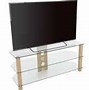 Image result for Curved Glass TV Stand