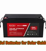 Image result for Solar Gel Battery