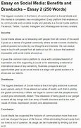 Image result for Social Media Advantages Essay