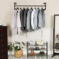 Image result for Wall Mounted Clthes Rack