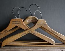 Image result for Vintage Wooden Hangers