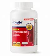 Image result for Acetaminophen 500 Mg Tablet
