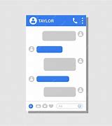 Image result for Messenger Chat Template iPad