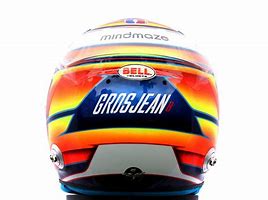 Image result for Grosjean Helmet