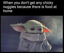 Image result for Baby Yoda Food Meme