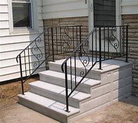 Image result for Concrete Steps for Outside