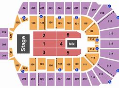 Image result for Blue Cross Arena Concert Seating