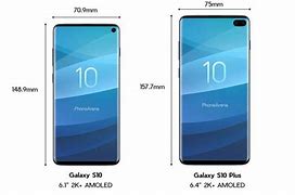 Image result for Samsung S10 Size Comparison