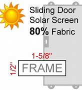 Image result for Solar Screen vs Regular Screen