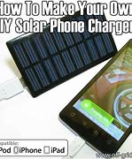 Image result for How to Make a Solar Phone Charger