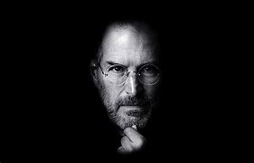 Image result for Black and White 4K Image of Steve Jobs