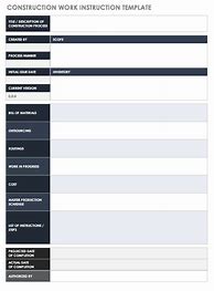 Image result for Ai Construction Site Instruction Template Free