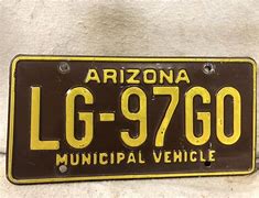 Image result for Arizona Vehicle License Plates