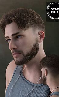 Image result for Daz3D Hair for Men