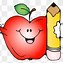 Image result for Cartoon Apple with Bite