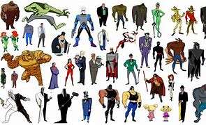 Image result for Batman Cartoon Villains