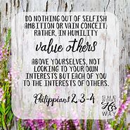 Image result for Philippians 2:3 ESV