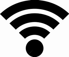 Image result for Wi-Fi Symbol with Black Circle and X